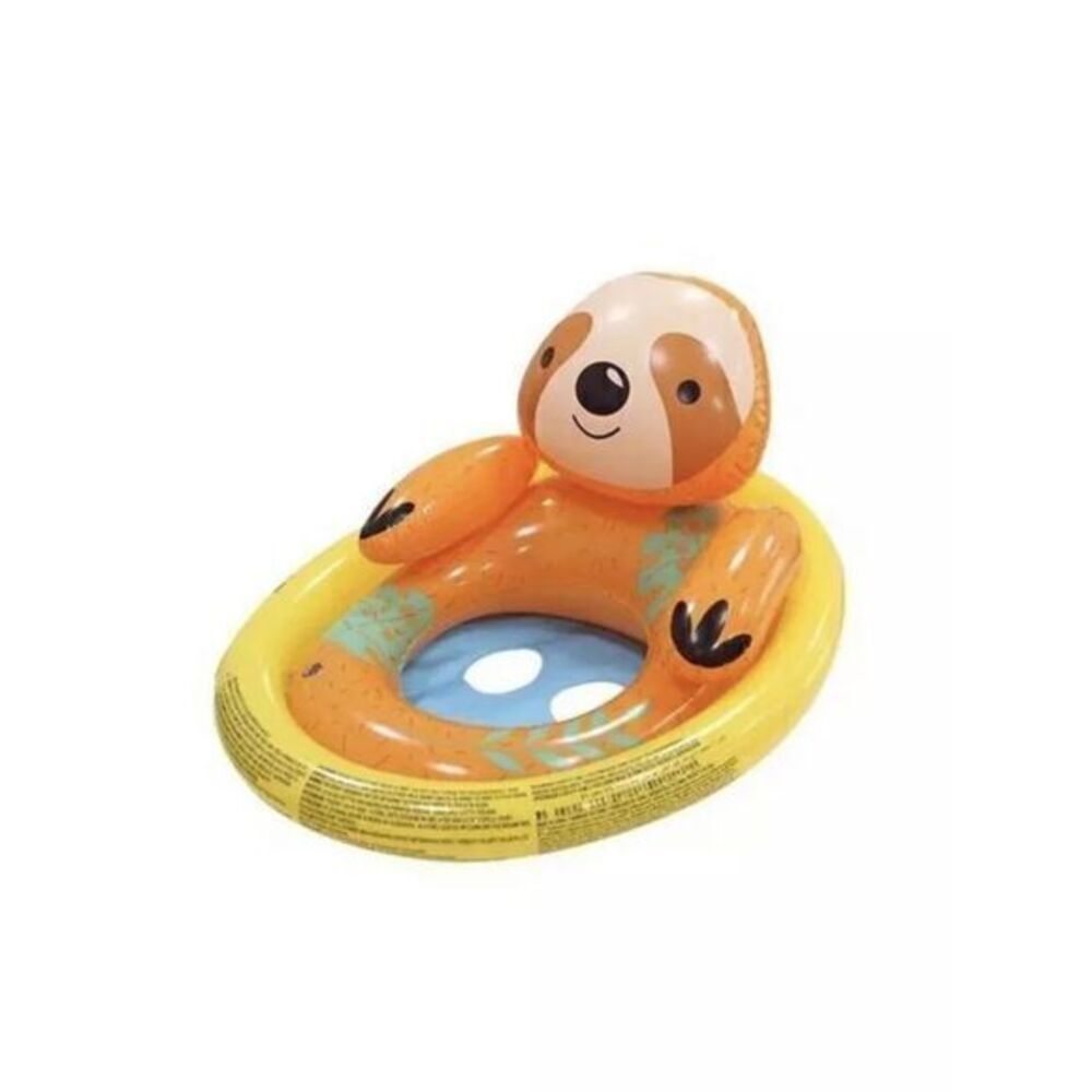 NWT Water Sun & Fun Sloth Baby Float 32in X 22in‎ Ages 1-3